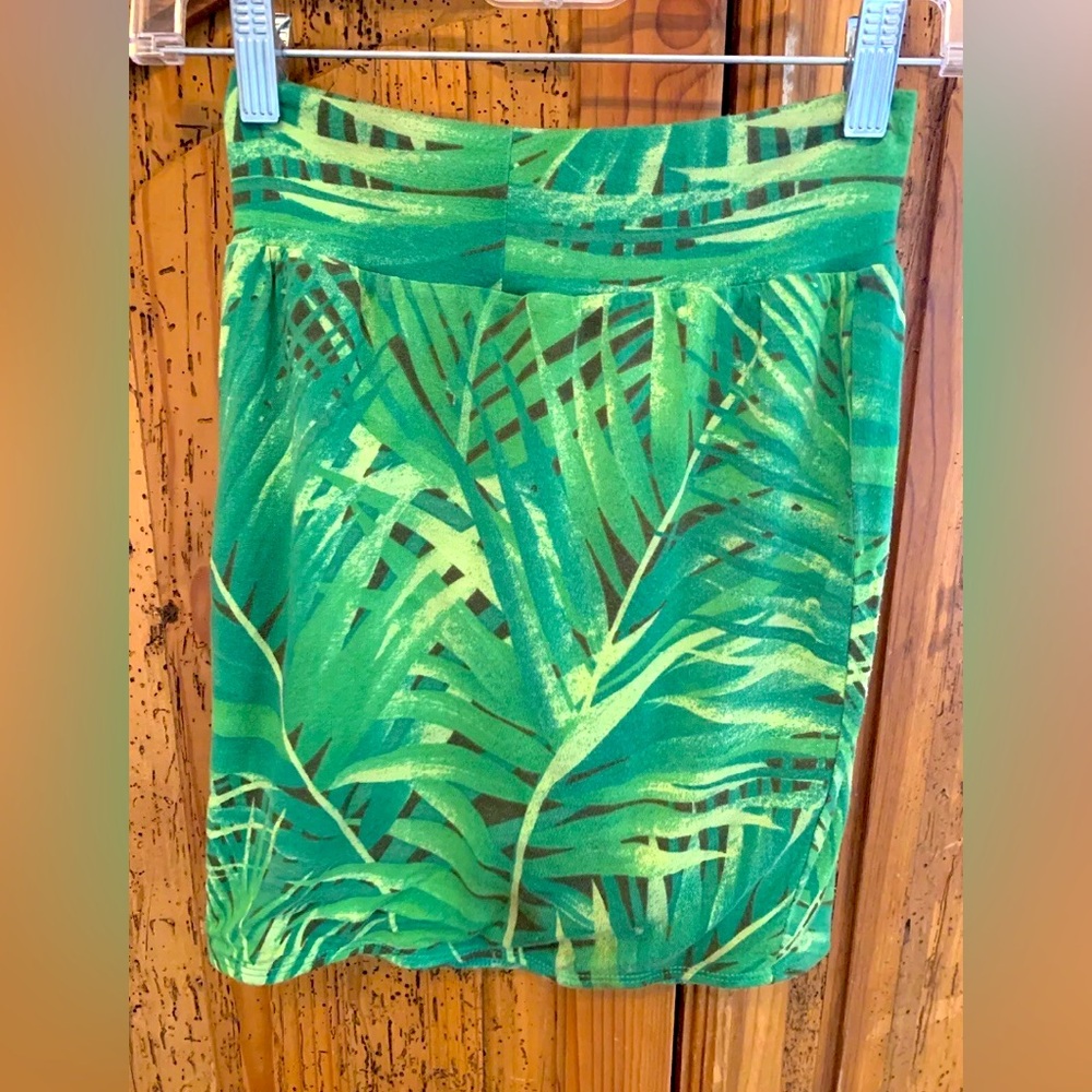 Cute Rachel Pally Tropical Pattern Skirt, Small